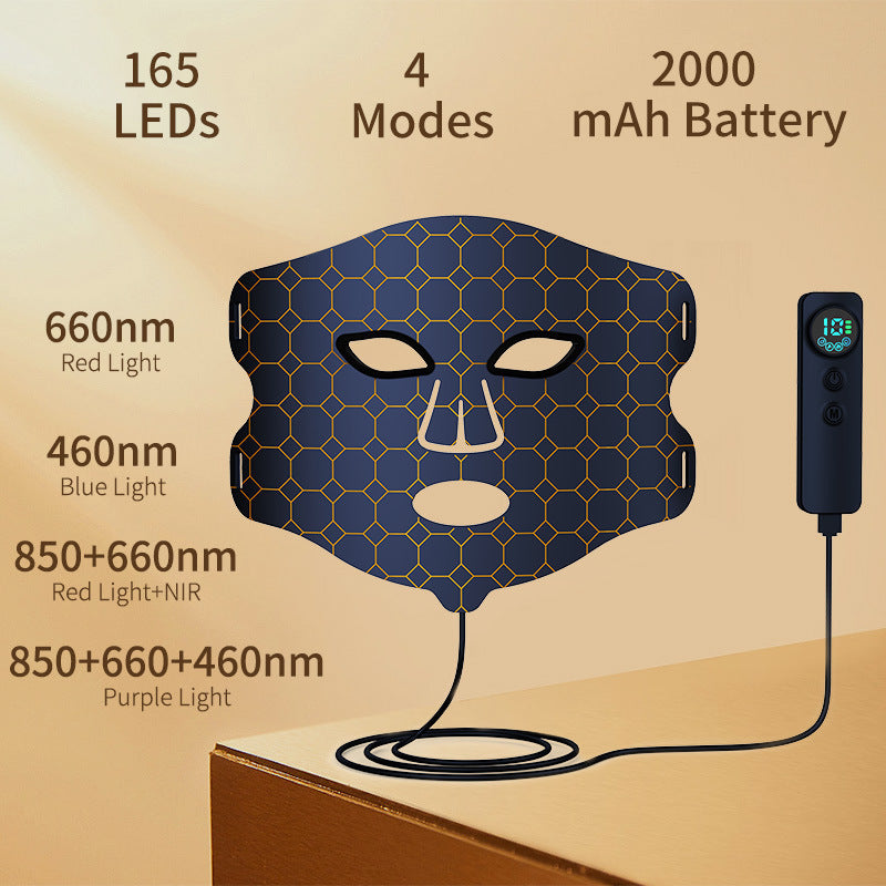 New Home LED Photon Mask Device With Red Mask - Electronics Us