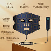 New Home LED Photon Mask Device With Red Mask - Electronics Us